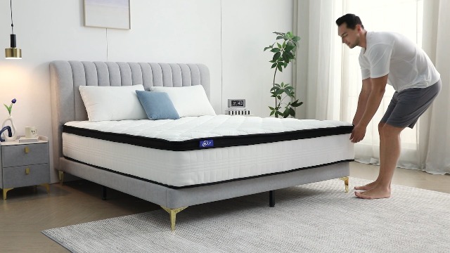 ダブル マットレス スプリング メモリーフォーム 厚さ22cm 静音 ベッド ダブル マットレス スプリング メモリーフォーム 厚さ22cm 静音 ベッド